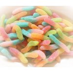 Juiccee Gummee Želé bonbony Kyselí červi 1 kg – Zboží Dáma