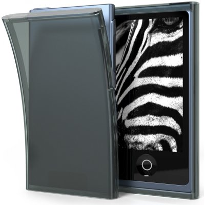 Čiré ochranné TPU silikonové pouzdro pro Apple iPod Nano 7 kwmobile - černá / transparentní – Hledejceny.cz
