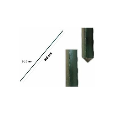 Euro nářadí Garden Tyč zahradní poplastovaná 180 cm x 20 mm SB 145663Q – Zboží Dáma