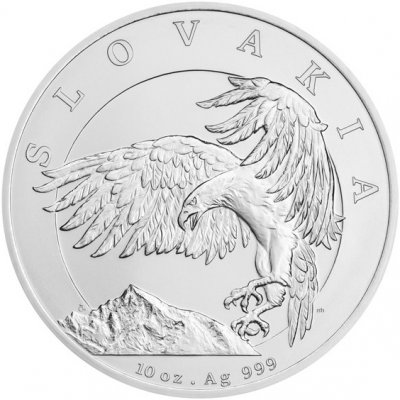 Česká mincovna Stříbrná mince Orel 2024 stand 311 g – Zboží Dáma