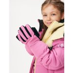 unuo Dětské zimní rukavice prstové Ski Růžová – Zboží Mobilmania