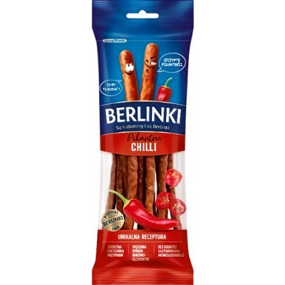 Berlinki Kabanosy chilli 85 g – Hledejceny.cz