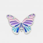 Odznáček Jibbitz - Multi Purple Butterfly – Hledejceny.cz
