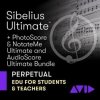 Program pro úpravu hudby AVID Sibelius Ultimate Perpetual PhotoScore AudioScore NotateMe - EDU