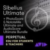 Program pro úpravu hudby AVID Sibelius Ultimate Perpetual New License & Pscore Ascore NotateMe for Students & Teachers