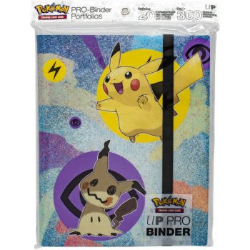 Ultra Pro Pokémon TCG: Pikachu & Mimikyu A4 album na 360 karet