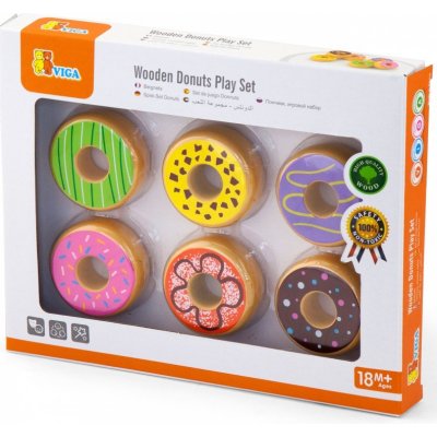 Viga dřevěné jídlo donuty – Sleviste.cz