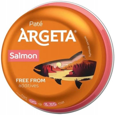 Argeta Paštika z lososa, 95g – Zboží Dáma