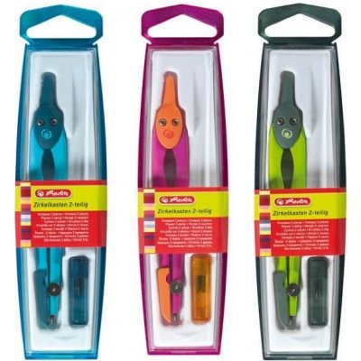 Herlitz kružítko zelené s náhradními tuhami – Zboží Dáma