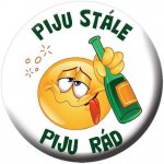 Button - Placka s otvírákem - Piju rád 84123 – Hledejceny.cz