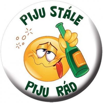 Button - Placka s otvírákem - Piju rád 84123 – Hledejceny.cz