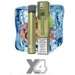 X4 Bar Zero Grape Ice 0 mg 600 potáhnutí – Zbozi.Blesk.cz