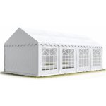 Pártystany Jičín Párty stan 4x8m - PVC Premium Ohnivzdorný Bílá – Sleviste.cz