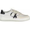 Dámské tenisky Calvin Klein sneakersy Jeans Classic Cupsole Laceup Mix Lth YW0YW01057 Bright white/creamy white/black