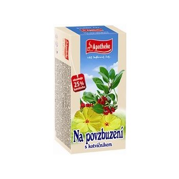 Apotheke Na povzbuzení s kotvičníkem 20 x 2 g