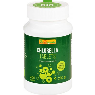 Biorganic Chlorella 200 g 400 tablet