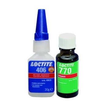 LOCTITE sada 406 + 770 na polyolefiny 20+10g