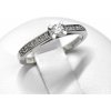 Prsteny Zlatnictví Zlatíčko Zlatý zásnubní prsten s diamanty 05.TR0396W