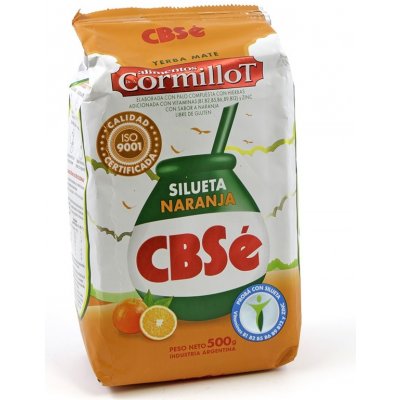 CBSé Yerba Maté silueta pomeranč 500 g