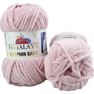 Himalaya příze Dolphin Baby 80349 světlá starorůžová – Hledejceny.cz