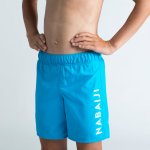 Nabaiji chlapecké plavky Swimshort 100 Basic modré – Zboží Mobilmania