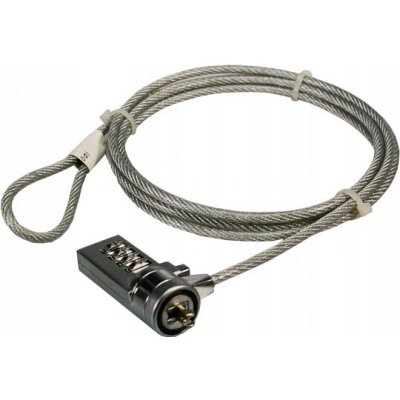 LogiLink kabelový zámek pro notebooky, kódový číslicový zámek 150 cm NBS002 – Zboží Mobilmania