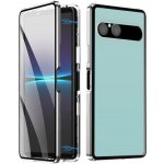 VSECHNONAMOBIL 132816 Magnetický kryt 360 pro Sony Xperia 10 VII stříbrný – Zboží Mobilmania