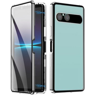 VSECHNONAMOBIL 132816 Magnetický kryt 360 pro Sony Xperia 10 VII stříbrný – Zboží Mobilmania