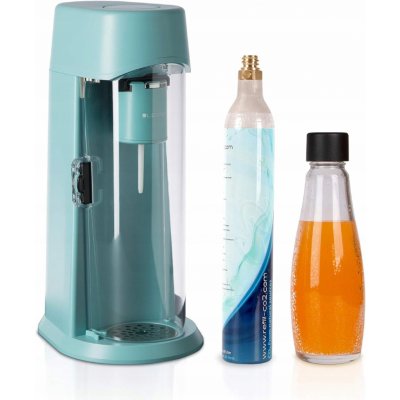 Levivo modrý 1000 ml + skleněná lahvička + CO2 válec – Zboží Dáma