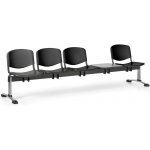 EUROSEAT Plastová lavice do čekáren ISO 4-sedák se stolkem – Zboží Dáma