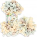 Alize Puffy Color 6463 meruňkově šedá – Zbozi.Blesk.cz