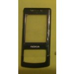 Kryt Nokia 6500 Slide přední černý – Zboží Mobilmania