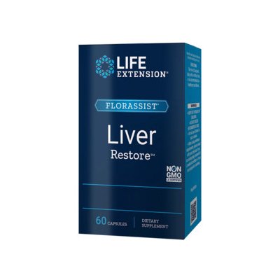 Life Extension FLORASSIST Liver Restore 360 mg 60 kapslí – Hledejceny.cz