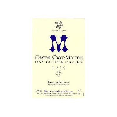 Chateau Croix Mouton 2010 Magnum Bordeaux superieur suché červené 14,5% 1,5 l (holá láhev) – Zboží Mobilmania