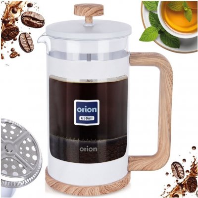 Orion Konvička french press WHITELINE 0,65 l – Zboží Mobilmania