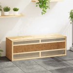 VidaXL terárium kompozitní dřevo 144x46x48 cm – Zboží Mobilmania