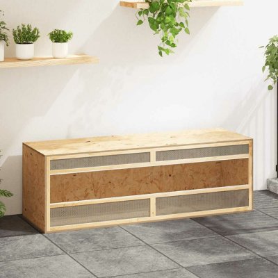 VidaXL terárium kompozitní dřevo 144x46x48 cm – Zboží Mobilmania