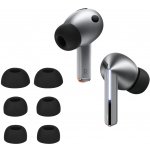 kwmobile silikonové špuntíky Samsung Galaxy Buds 3 Pro / Galaxy Buds 4 Pro 6 ks černý – Zboží Mobilmania