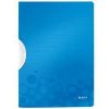 Podložky a stojany k notebooku Zakládací desky s klipem Leitz WOW - A4, modré