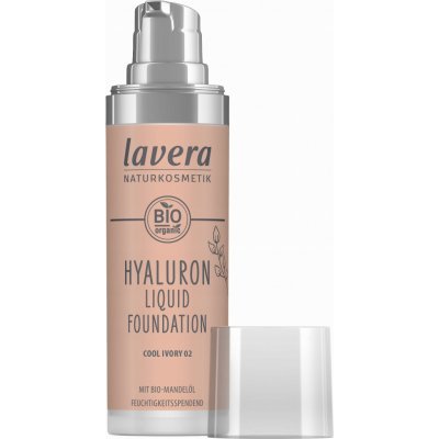 lavera Lehký tekutý make-up s kyselinou hyaluronovou 02 Cool Ivory 30 ml – Hledejceny.cz