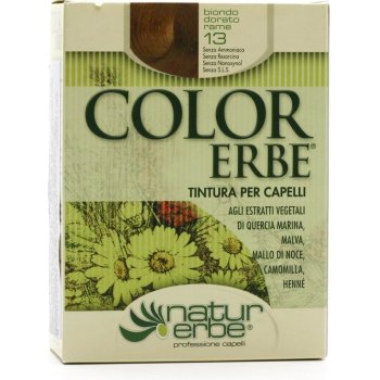 Color Erbe přírodní barva na vlasy 13 zlatavě měděná blond Natur Erbe 135 ml