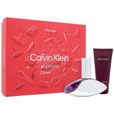 Calvin Klein Euphoria EDP 100 ml + 100 ml Tělové mléko dárková sada – Zboží Mobilmania