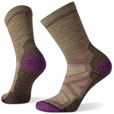 Smartwool W HIKEIGHT CUSHION CREW SOCKS fossil – Zboží Dáma