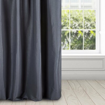 EUROFIRANY ZATEMŇOVACÍ ZÁVĚS NA PÁSCE ESSME 140X270 CM TMAVĚMODRÁ – Hledejceny.cz
