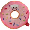 Hračka pro psa Dog Fantasy donut s obličejem 12 cm