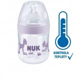 Nuk kojenecká láhev Nature Sense s kontrolou teploty fialová 150 ml – Zbozi.Blesk.cz