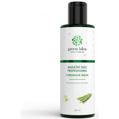 Topvet Professional citronová tráva masážní olej 200 ml – Zbozi.Blesk.cz