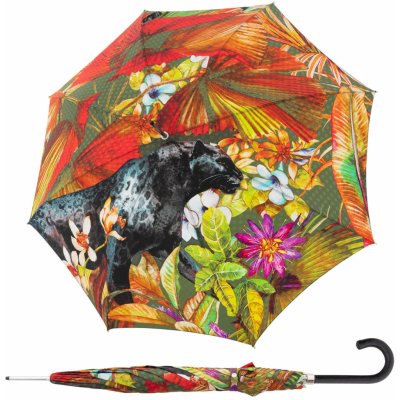 Doppler Manufaktur Elegance Boheme Animale luxusní dámský holový deštník vícebarevný – Zboží Mobilmania