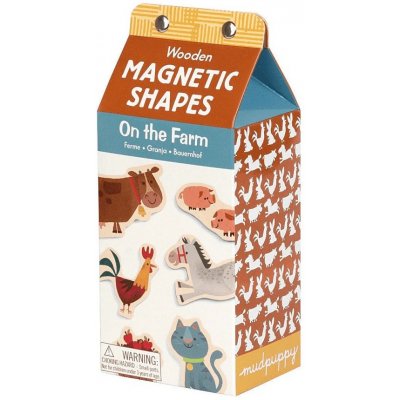 Magnety na ledničku Zvířata pro děti 40 Plechovka