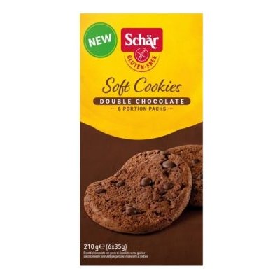 Schär Soft Cookie Double chocolate 210 g – Zboží Dáma